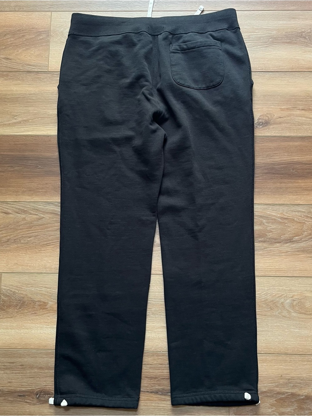 Polo Ralph Lauren black with red pony ankle tie jogger sweatpants size XL - Picture 8 of 8
